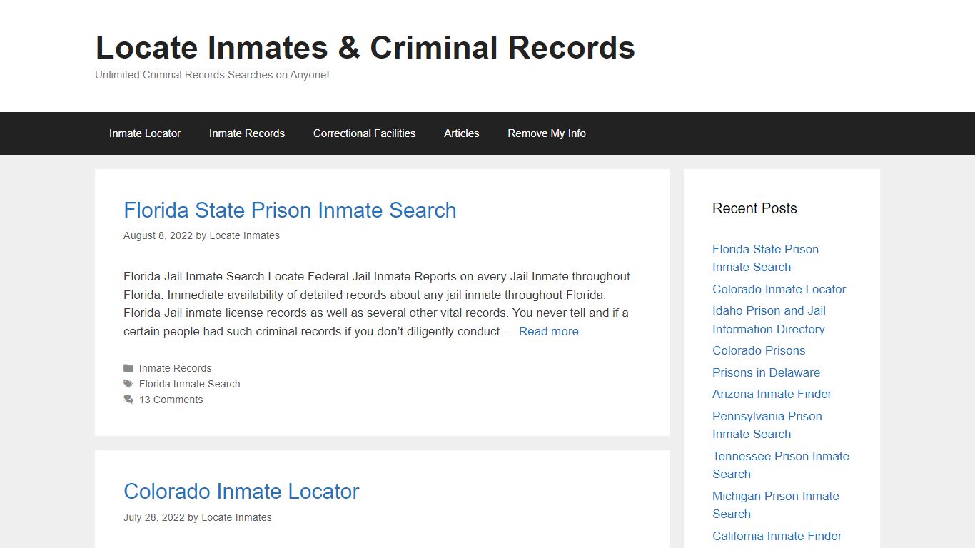 Missouri Prison Inmate Search – Locate Inmates & Criminal ...